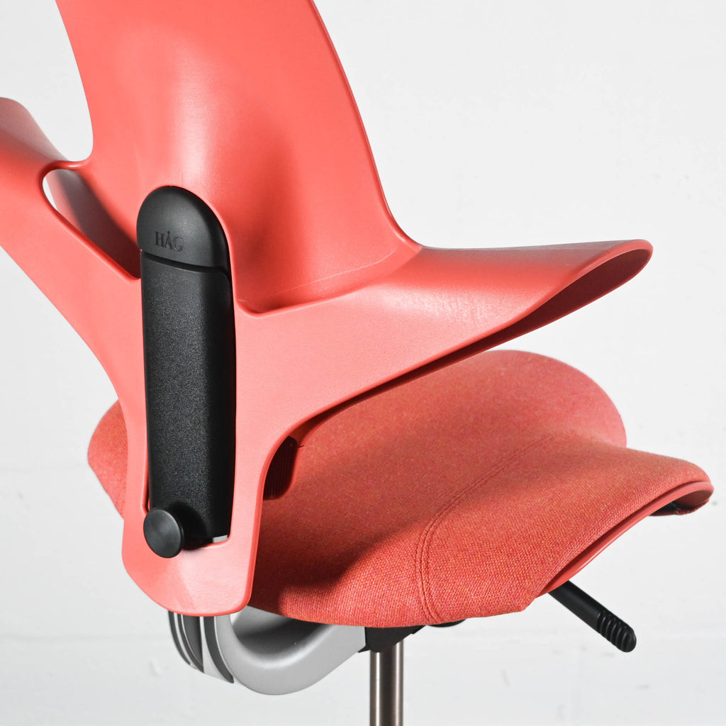 HAG Capisco Puls 8020 Rosehip Office Chair | Re-Lived