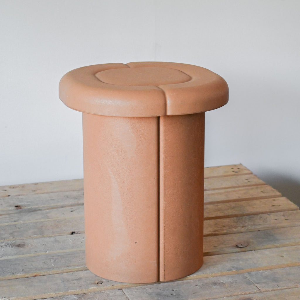 Mater Alder Stool Terracotta | Re-Lived