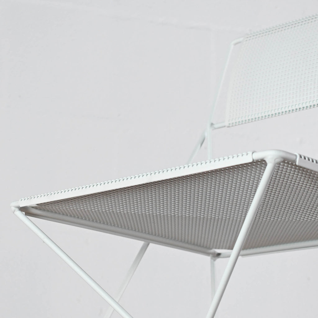 HAY X-Line Chalk White Outdoor Chair | Re-Lived