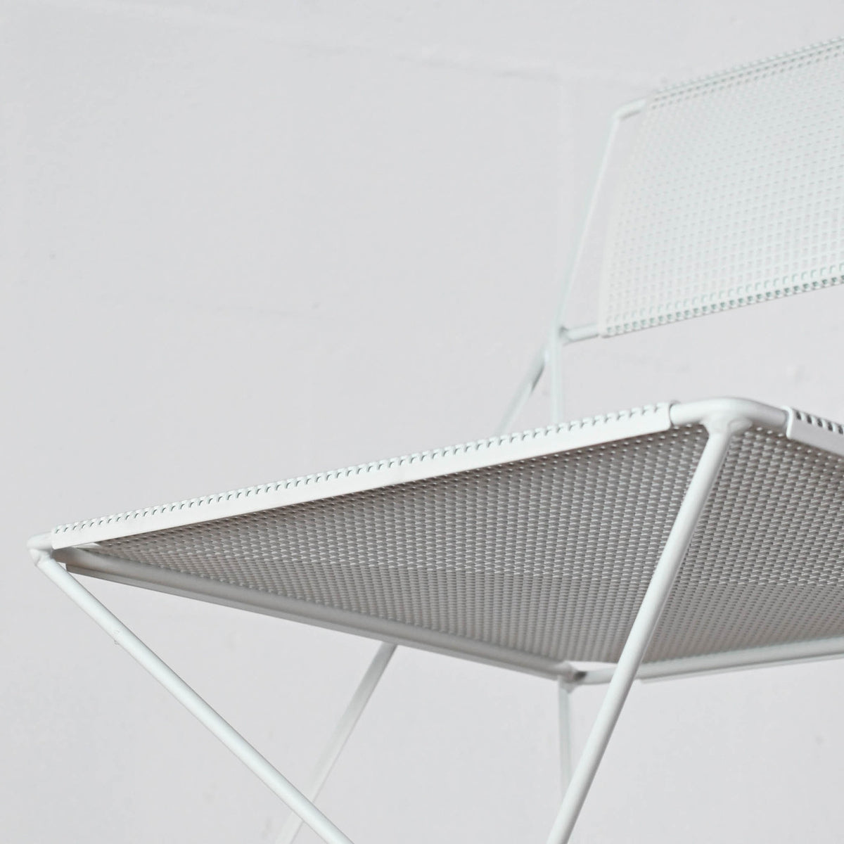 HAY X-Line Chalk White Outdoor Chair | Re-Lived