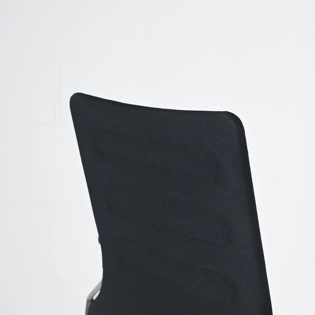 Vitra AC4 Black Fabric Office Chair, 3D Arms | Re-Lived