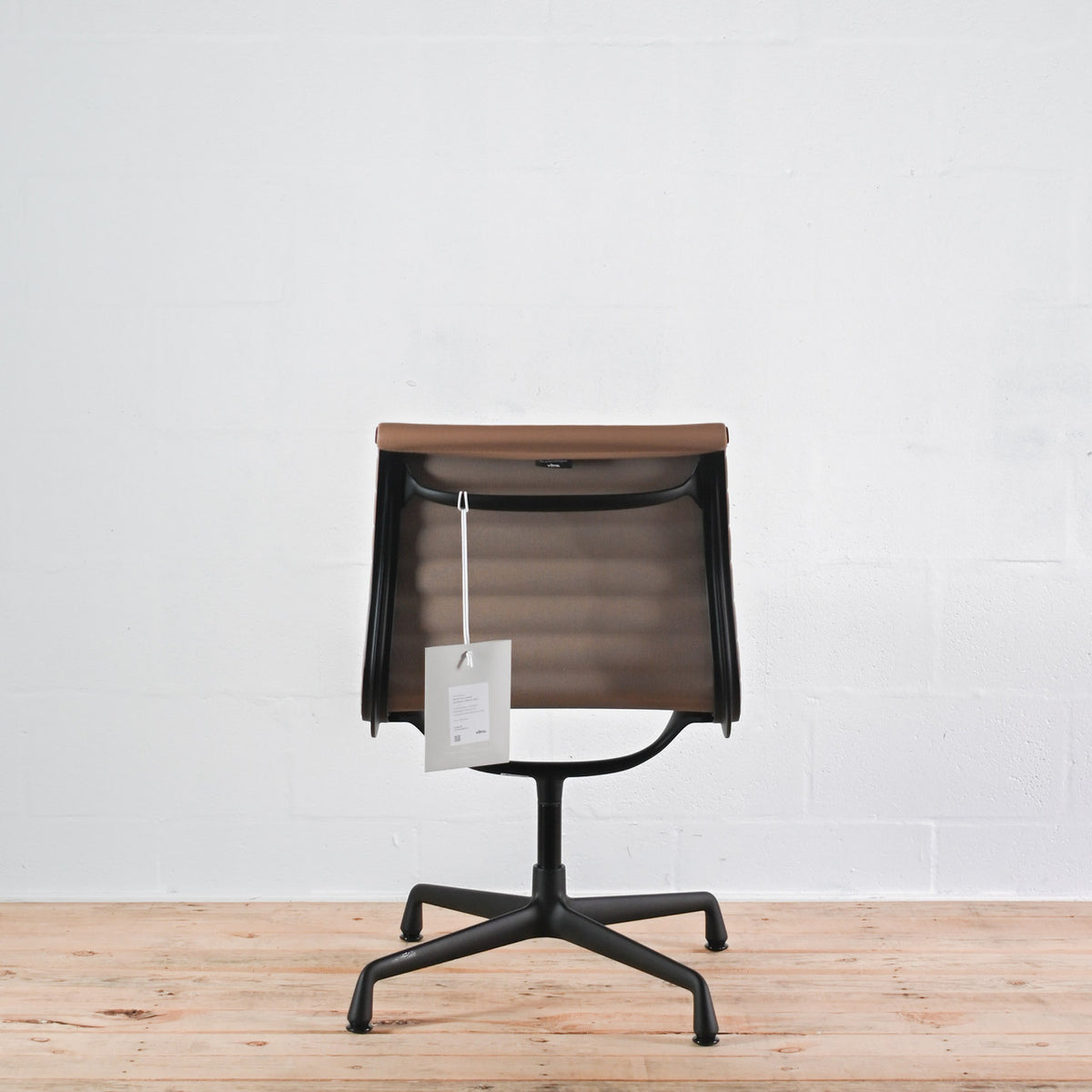 Vitra EA101 Brown Leather Chair | Re-Lived