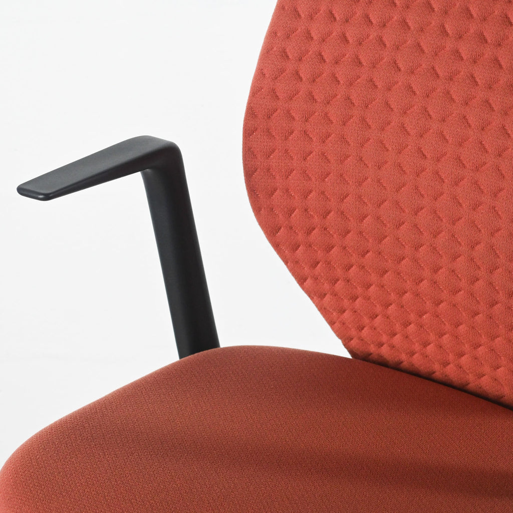 Vitra ACX Soft Chair Terracotta Fabric | Re-Lived