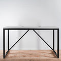 High Bench Table 1900 x 700mm Marble Laminate Top | Re-Lived