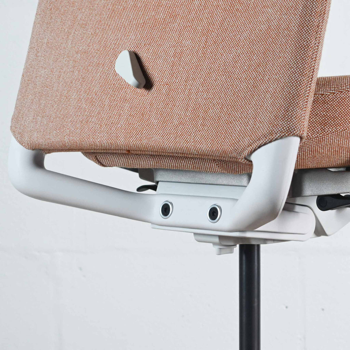 Vitra ID Trim Cognac / Ivory Fabric Office Chair | Re-Lived