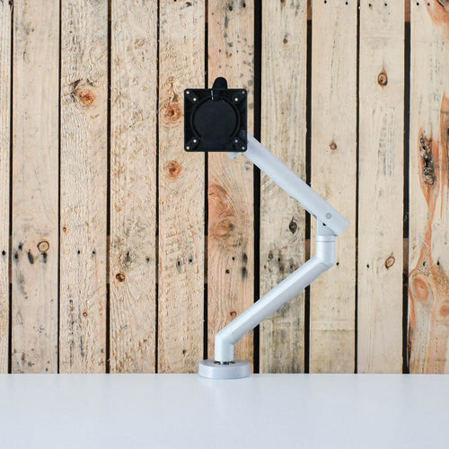 CBS Flo Silver Single Monitor Arm | Re-Lived