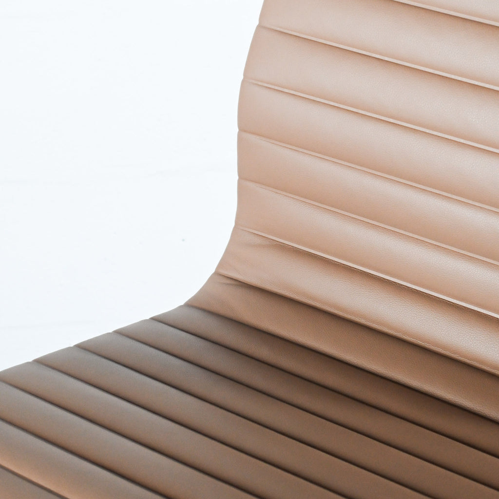 Vitra EA101 Brown Leather Chair | Re-Lived