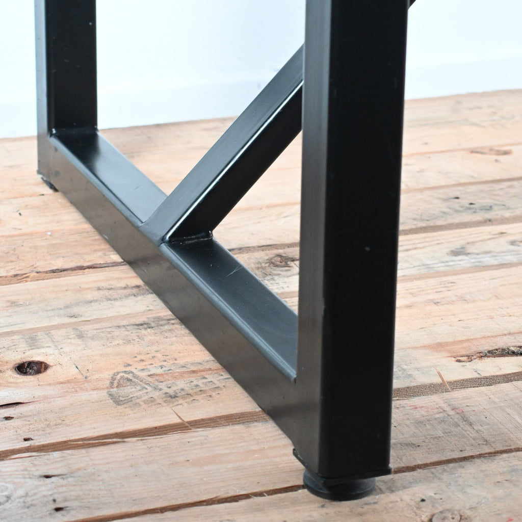 High Bench Table 1900 x 700mm Marble Laminate Top | Re-Lived