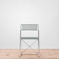 HAY X-Line Moss / Chrome Outdoor Chair | Re-Lived