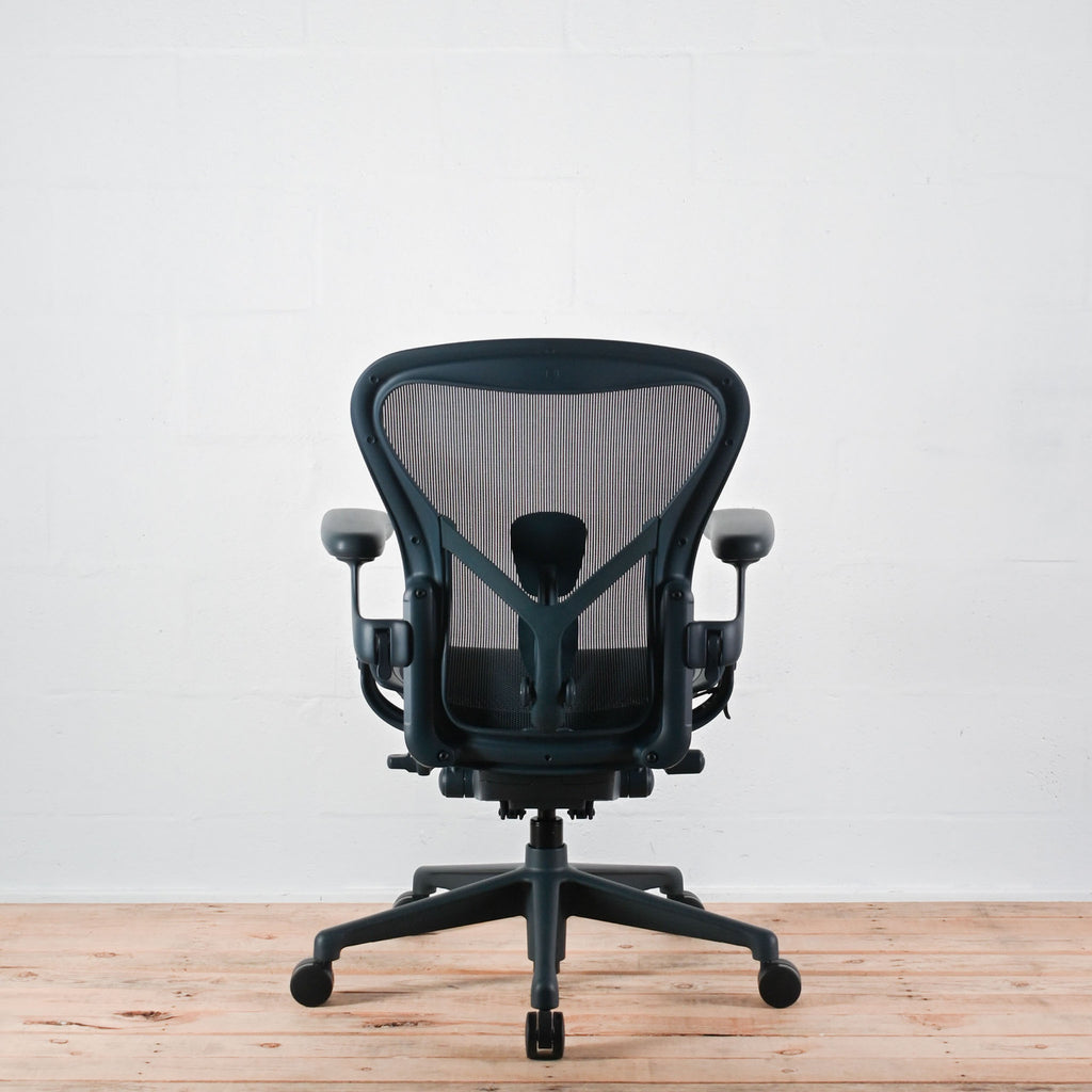 Herman Miller Aeron Size B Nightfall Office Chair | Re-Lived