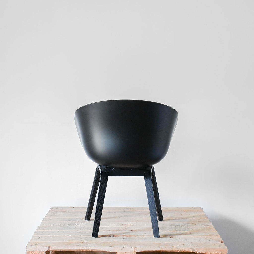 HAY AAC 22 Black Upholstered Seat Chair | Re-Lived