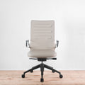 Vitra AC4 Leather Office Chair, Ring Arms | Re-Lived