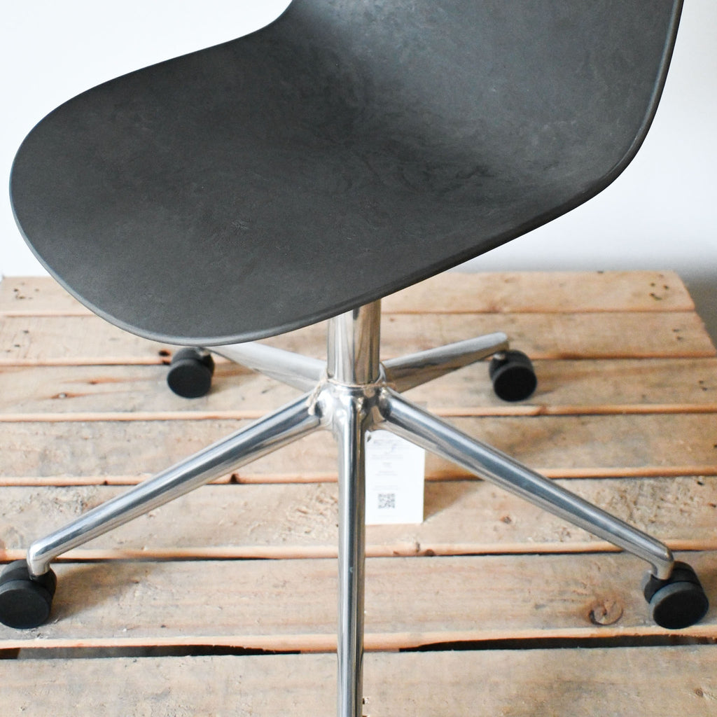 Mater Eternity Polished Base Swivel Chair | Re-Lived