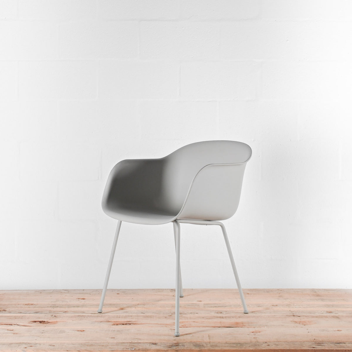 Muuto Fiber Arm Chair Grey | Re-Lived