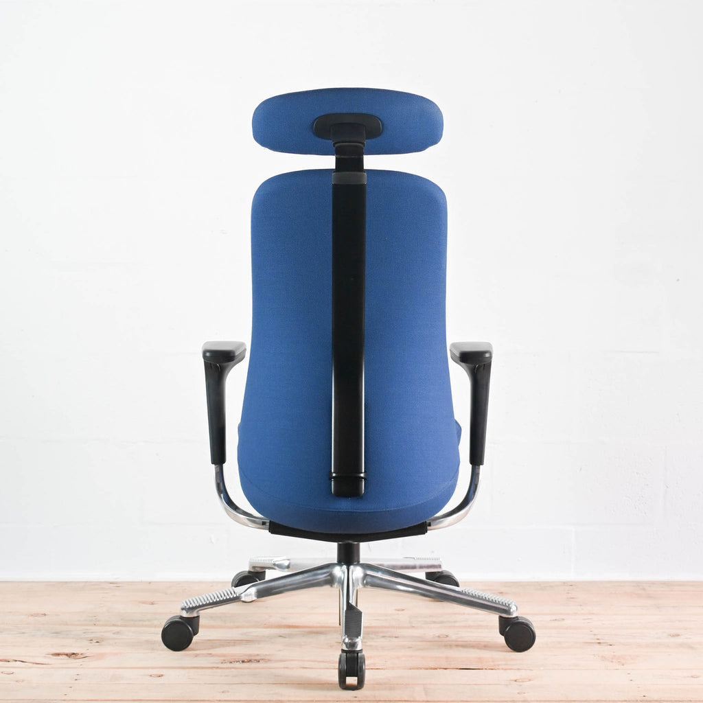 HAG Futu SoFi 7300 Blue Upholstered Office Chair | Re-Lived