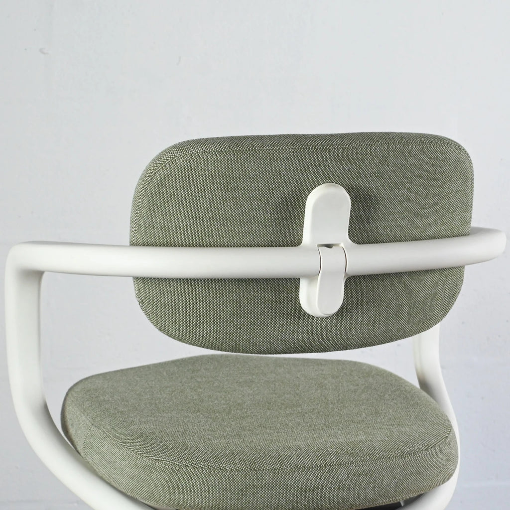 Vitra Allstar Ivory / Forest Office Chair | Re-Lived
