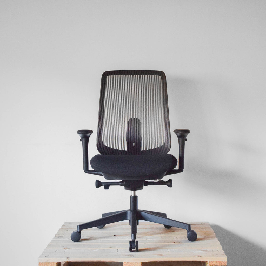 Herman Miller Verus Mesh Back Black Office Chair | Re-Lived