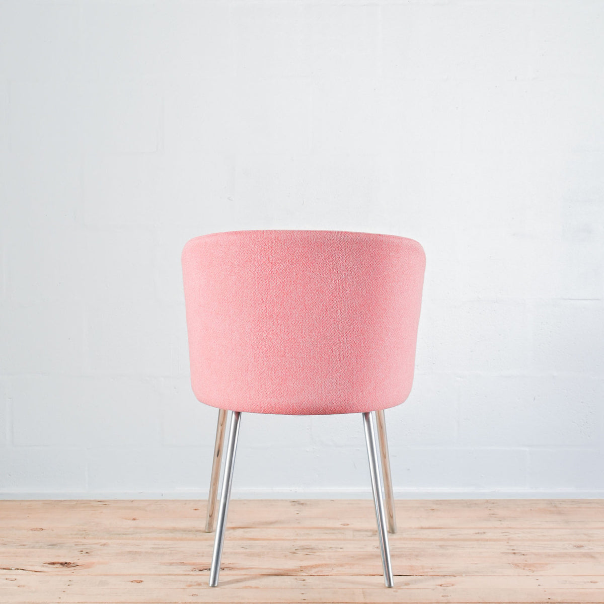 Vitra Mikado Side Chair Rose Coral Fabric | Re-Lived