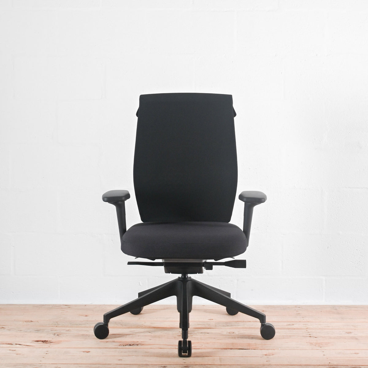 Vitra ID Cloud Black Fabric Office Chair | Re-Lived