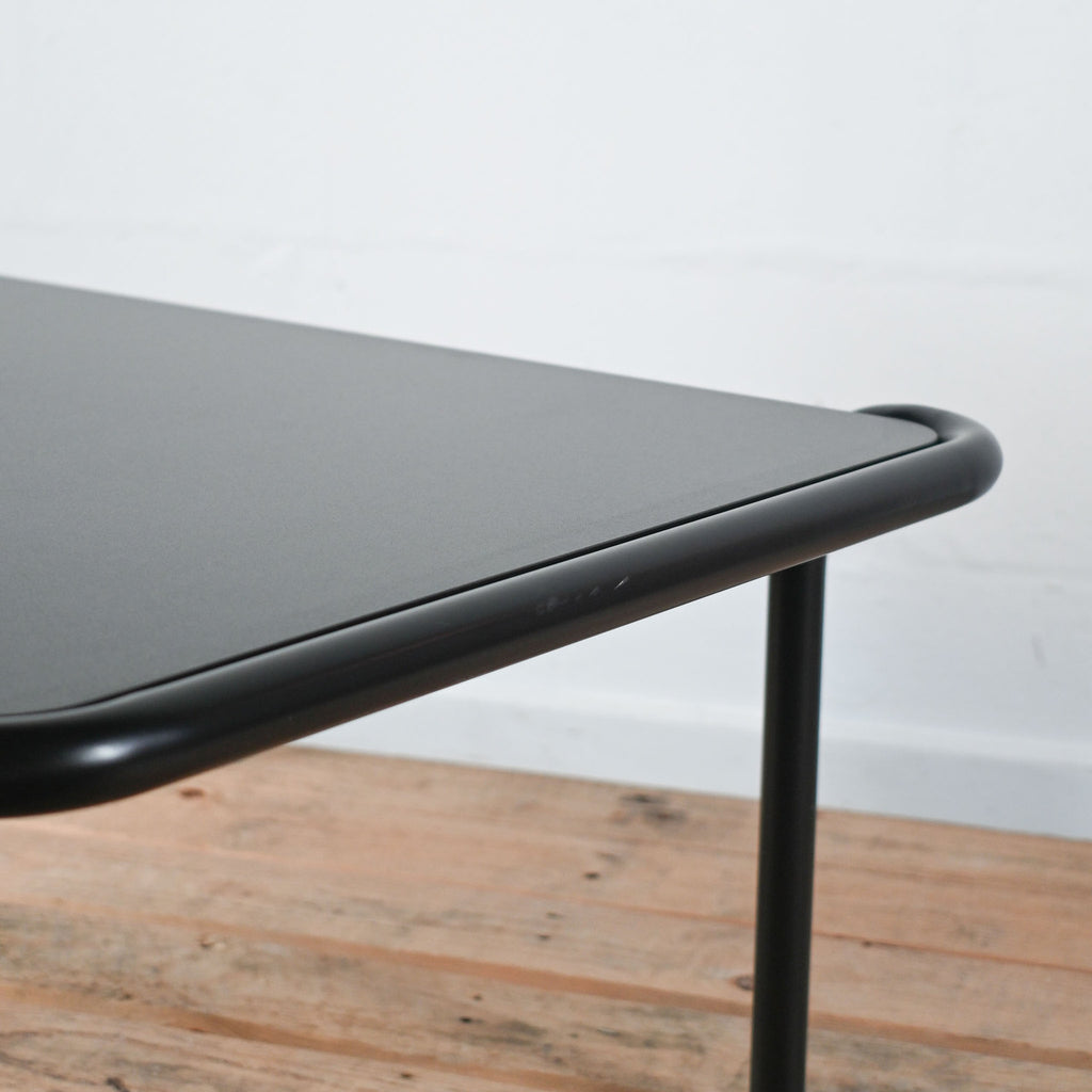 NaughtOne Viv Sweep Rectangle Coffee Table Black