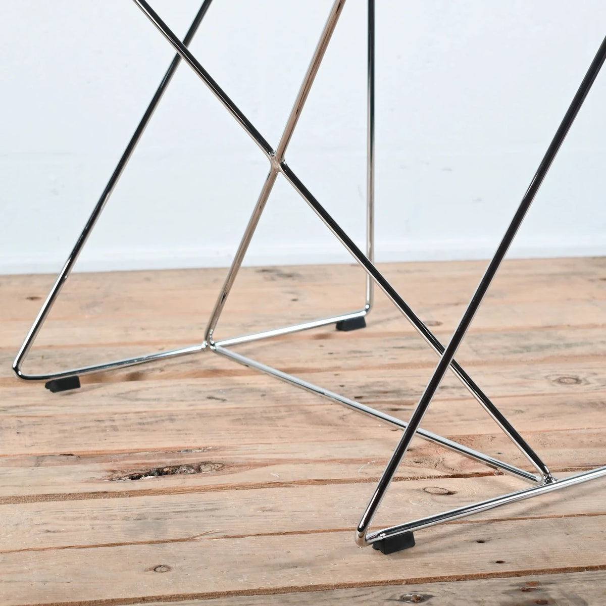 HAY X-Line Moss / Chrome Outdoor Chair | Re-Lived