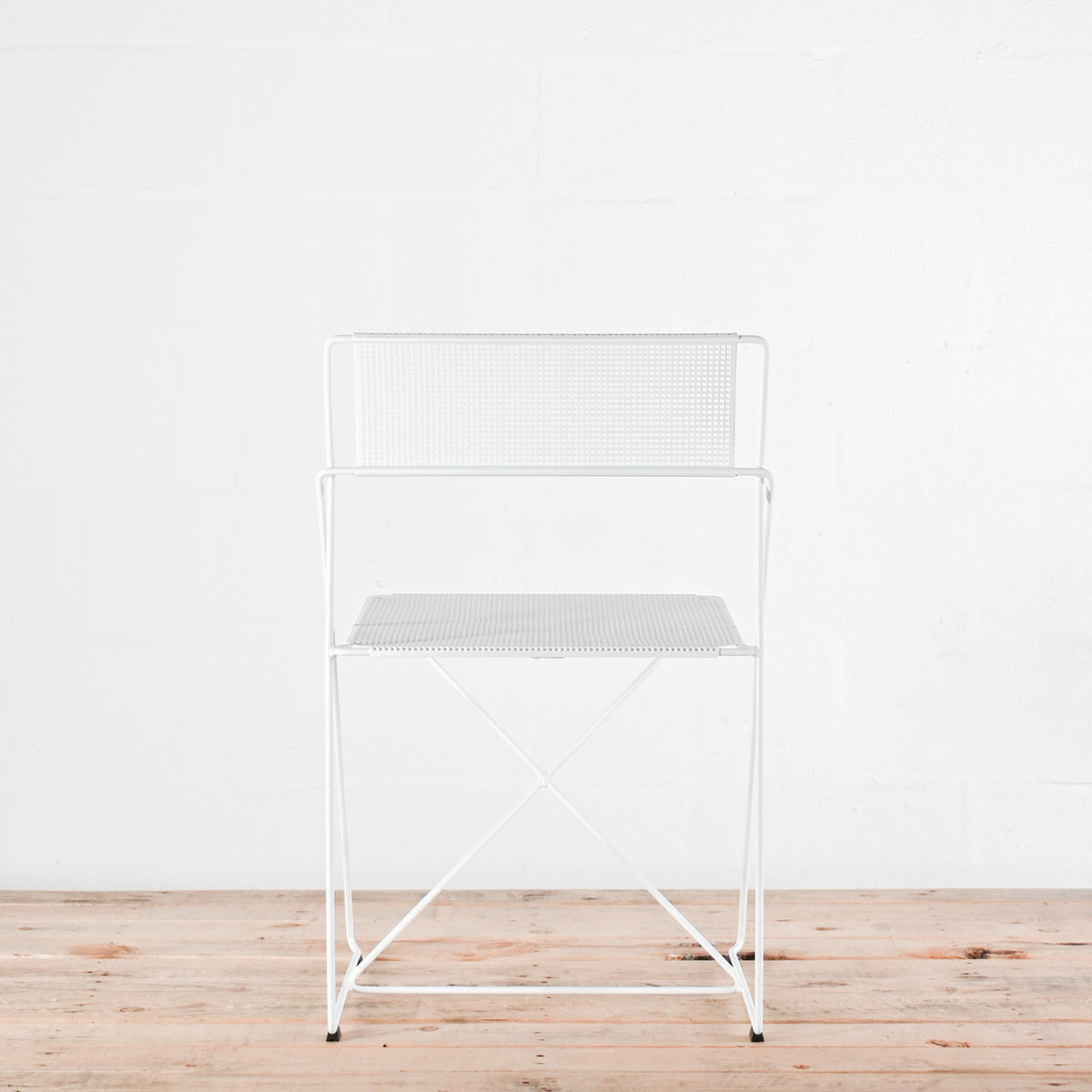 HAY X-Line Chalk White Outdoor Chair | Re-Lived