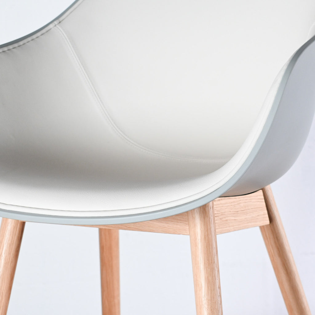 HAY AAC 212 Leather Upholstered Chair | Re-Lived