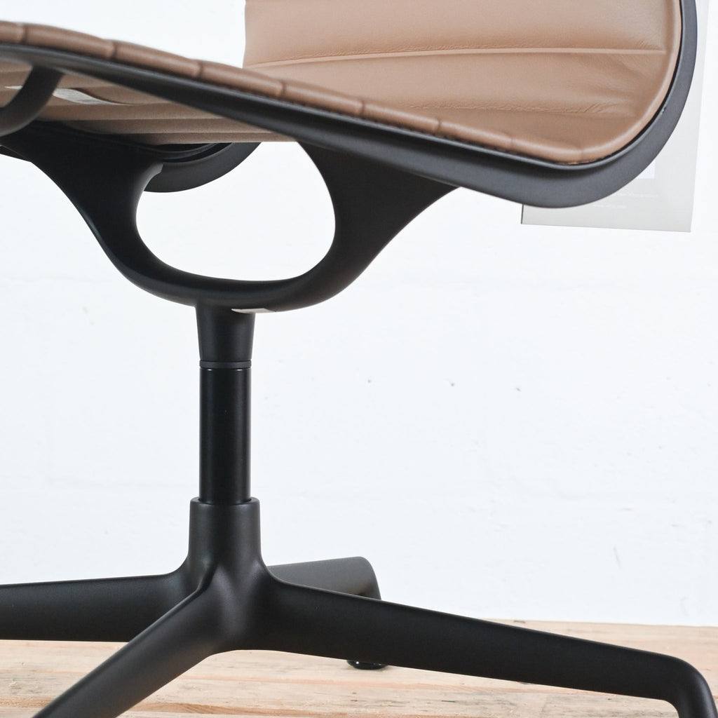 Vitra EA101 Brown Leather Chair | Re-Lived