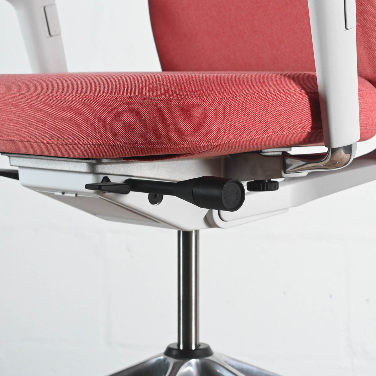 Vitra ID Soft Pink Fabric Office Chair | Re-Lived