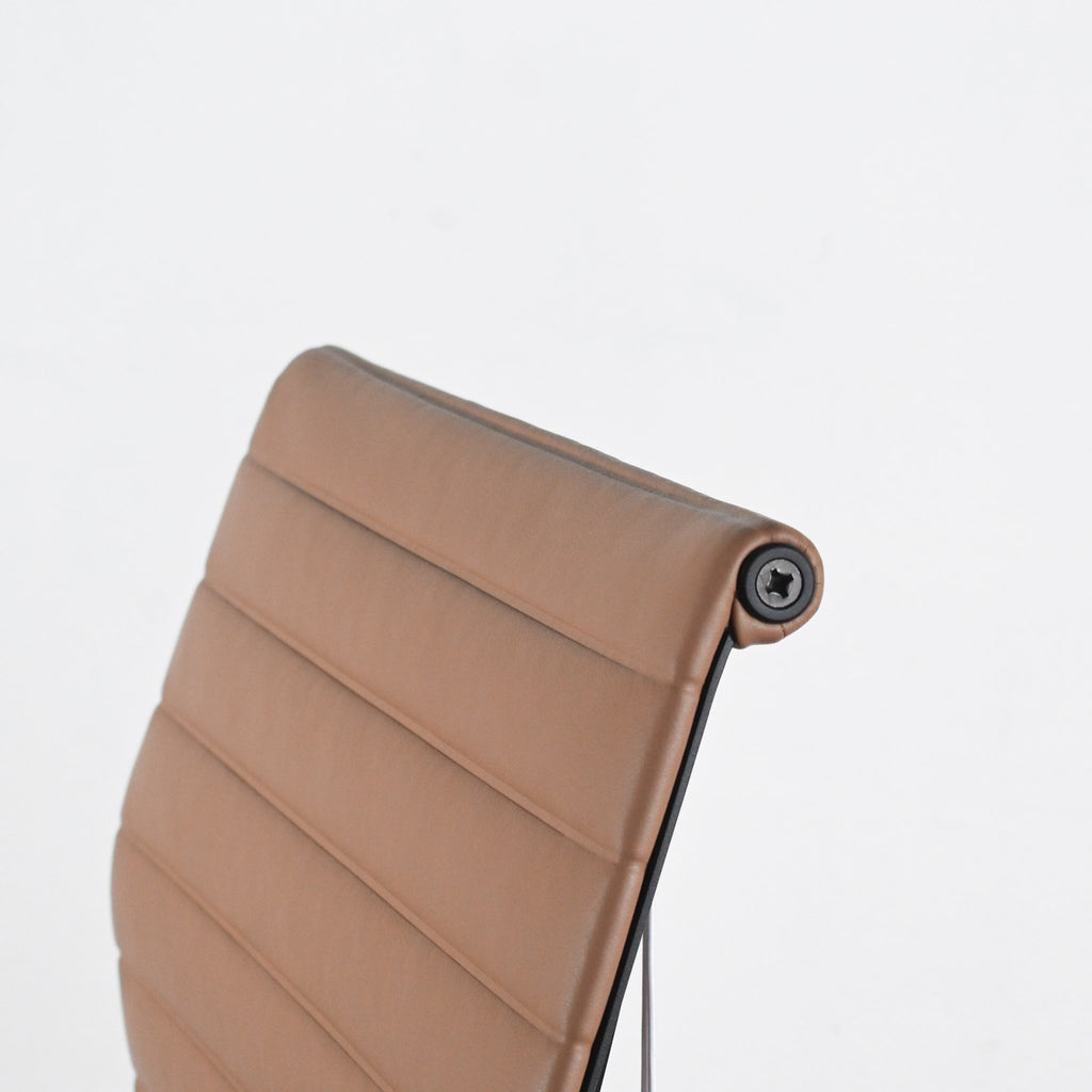 Vitra EA101 Brown Leather Chair | Re-Lived