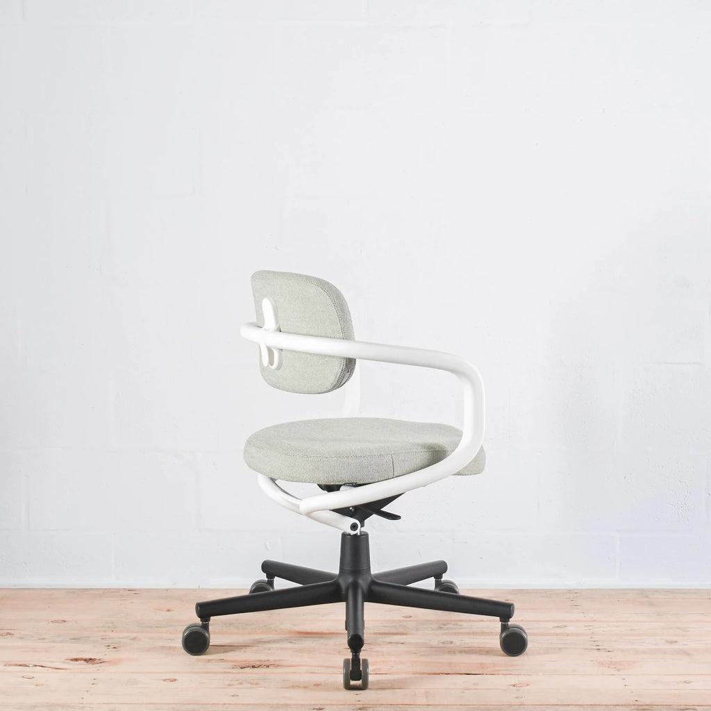 Vitra Allstar Ivory / Forest Office Chair | Re-Lived